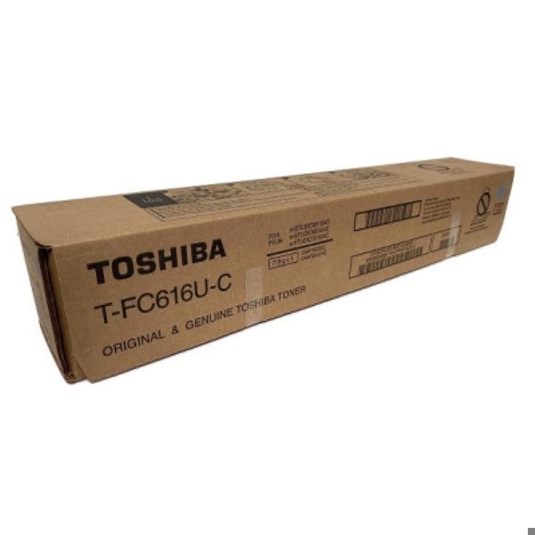 Toshiba Toshiba Cyan Toner Cartridge, 39,200 Yield TFC616UC - main